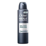 Dove S/ Perfume Desodorante Aerosol Masculino 89g