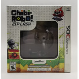 Chibi-robo! Zip Lash 3ds Amiibo Bundle Sellado * R G Gallery