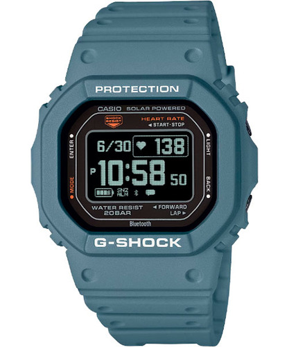 Relógio Monitor Cardíaco De Pulso G-shock Dw-h5600-2dr
