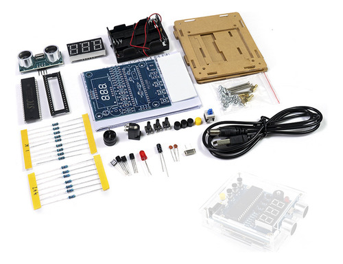 Medidor De Distancia, Kit De Soldadura Electrónico Para Bric