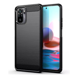 Funda Anti Golpes Carbono Para Xiaomi Redmi Note 10 4g 10s