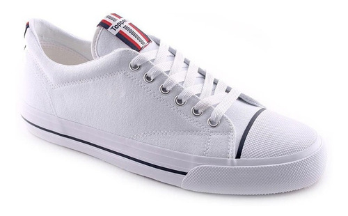 Zapatilla Hombre Topper Profesional Blanco Lona @