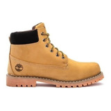 Bota Timberland Clássica Inch Couro Nobuck Sola Latex C/nf