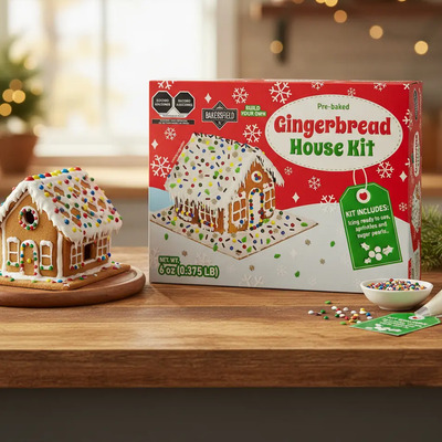 Kit Bakersfield Casa De Galleta De Jengibre 170gr Ws | Meses sin interés