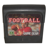 Joe Montana Football Sega Game Gear Videojuego 