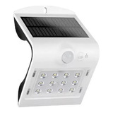 Kit 5 Arandela Solar Led 1,5w Ip65 Sensor De Movimento Muros