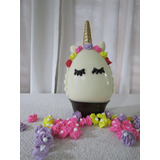 Huevo De Pascua Unicornio 400grs 18cms