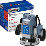 Router 2hp Para Madera 1,500 W Silverline Dc-rout2 