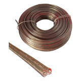 Cable Parlante 2x0.35 Mm X 20 Metros Transparente X3 Rollos