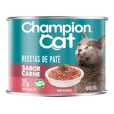 Lata Champion Cat Adulto Carne 12 Un.