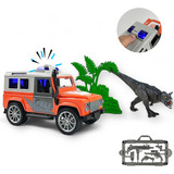 Brinquedo Jeep Expedição Jurassic Park Dinossauros Som E Luz