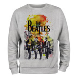 Buzo Gris The Beatles Colores Friza Invisible Premium