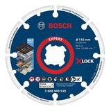 Disco Diamantado Para Metal Bosch X-lock 115mm