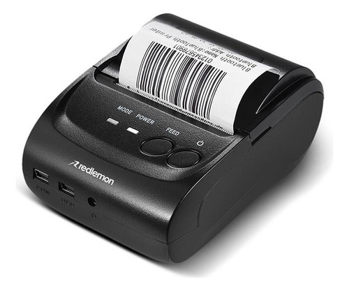 Impresora Térmica Bluetooth Inalámbrica Para Pos Redlemon