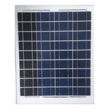 Panel Solar Con Cable De Pinza 20w18v