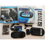 Psvita Sony Playstation Vita Oled Call Of Duty + Caja+juegos