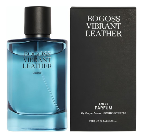 Zara Bogoss Colonia De Cuero Vibrante Para Hombre Edp Eau D.