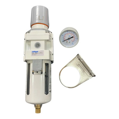 Fluir Aw4000-04 Filtro Regulador De Ar Para Compressor 1/2''