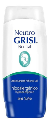 Jabón Líquido Corporal Grisi Neutro 450ml