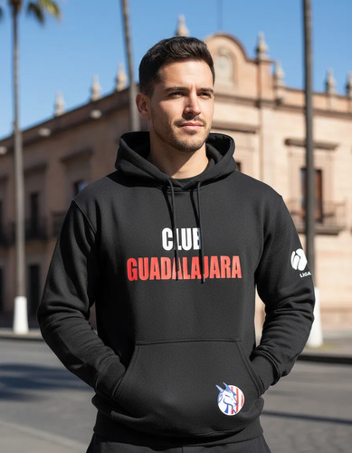 Sudadera Deportiva Fut Chiivas Guadaalajara Edición Gold