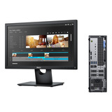 Cpu Dell Optiplex I7 8700 16gb Ssd 1tb Monitor Mouse Teclado