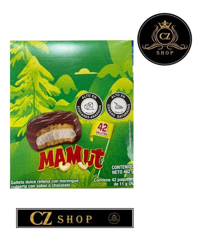 Galleta Mamut Chocolate X 42 Un - Kg - Kg a $1