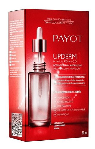 Payot Upderm Hialurônico Serum 30ml