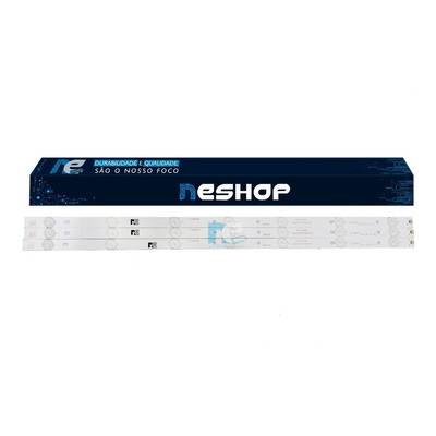 Kit 3 Barras Leds Tc-32es600b Tc-32fs600b Tc-32d400b Novas!