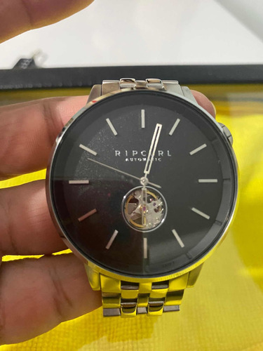 Relógio Rip Curl Detroit Esportivo Aço Inox Prateado Adulto.