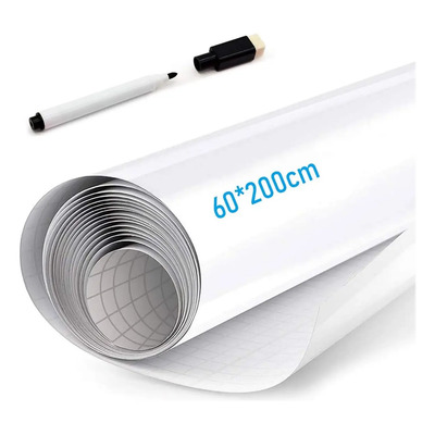 Papel Pizarra Blanco Autoadhesiva Pizarra De Vinilo 200x 60 | MercadoLibre
