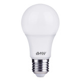 Lampara E27 Led A60 220v Baw 7w Cálida 3000k 630lm X 10 Color De La Luz Blanco Cálido