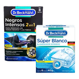 Dr Beckmann Pack Blanco Blanqueador + Renovador Tonos Negros