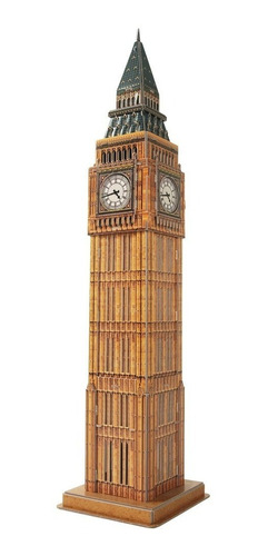 Puzzle Big Ben Torre De Reloj Londres Rompecabeza Armable