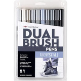 Tombow Dual Brush Graysacale Palette