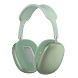 Headphone S/fio Bluetooth C/microfone Max P9 Air Premium Cor Verde
