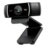 Logitech C922 Pro Stream, Webcam Ideal Streaming Con Trípode