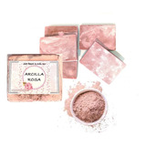 Jabón De Arcilla Rosa Orgánico  Antioxidante Textura Facial