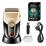 Barbeador Eletrico Shaver Profissional Kemei Km 3209 Barba