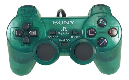 Control Joystick Sony Playstation Dualshock 2 Emerald