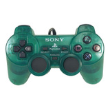 Control Joystick Sony Playstation Dualshock 2 Emerald