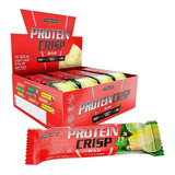 Suplemento Em  Barra Integralmédica  Protein Crisp Bar Proteínas Sabor  Bolo De Limão Em Caixa De 540g 12 Un