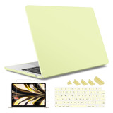 Funda Y Protect Para Macbook Air13.6 A2681 M2 A3113 M3 Yel M