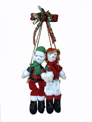 Muñeco Colgapuertas Decoración Navidad