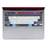Protector De Teclado Shortcuts Mac Os  Para Macbook Pro 2...
