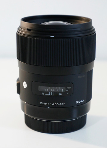Objetiva Usada Sigma 35mm F/1.4 Art Dg Hsm Para Canon 