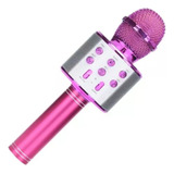 Micrófono Karaoke Bluetooth Portátil Parlante Niños