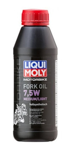 Aceite De Moto Fork Oil 7.5w Medium Sintetico 1l Lm2719