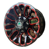 Llanta Deportiva Wlcrox 104 R18x9 (6x139) Hilux S10 Ranger