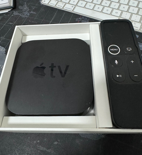 Apple Tv 4k Hdr 64 Gb Negro A1842