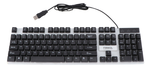 Teclado Para Juegos A Prueba De Agua Que Ilumina El Portátil